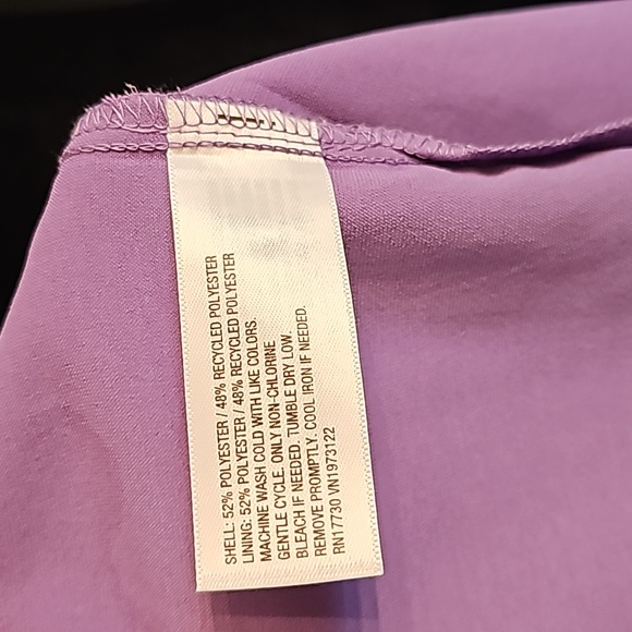 Flowy lightweight Lilac purple summer tank BNWT sz XXL adjustable beach vacation - Picture 10 of 10